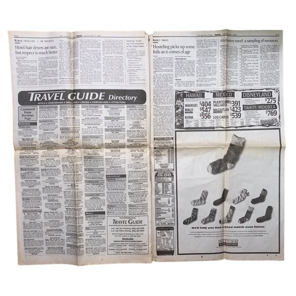 Disneyland Newspaper Seattle Times May 7, 1995 Sunday Kristin Jackson Reporter E - Picture 8 of 9